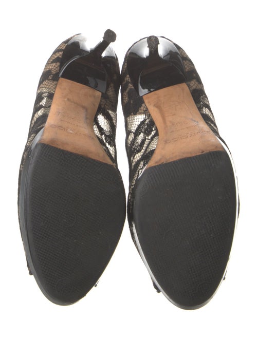 Jimmy Choo Lace Lace Pattern Pumps