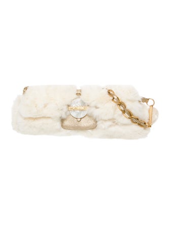 Jimmy Choo Fur Shoulder Bag