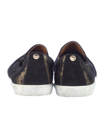 Jimmy Choo Suede Tie-Dye Print Sneakers