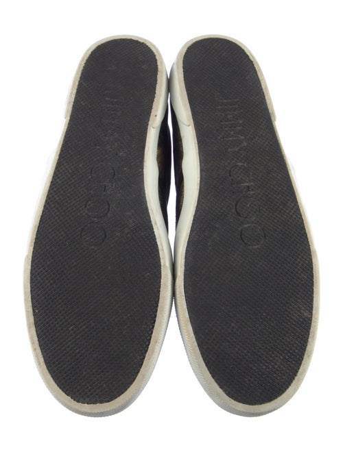 Jimmy Choo Suede Tie-Dye Print Sneakers