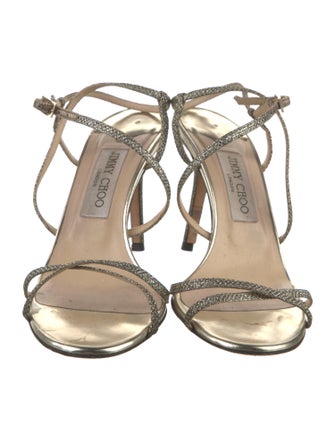 Jimmy Choo Glitter Sandals