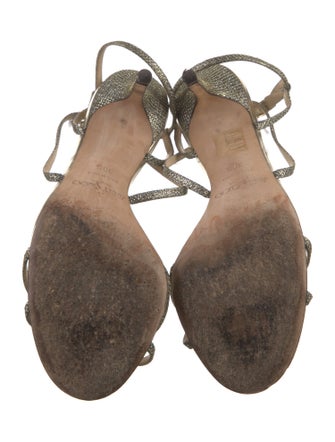 Jimmy Choo Glitter Sandals