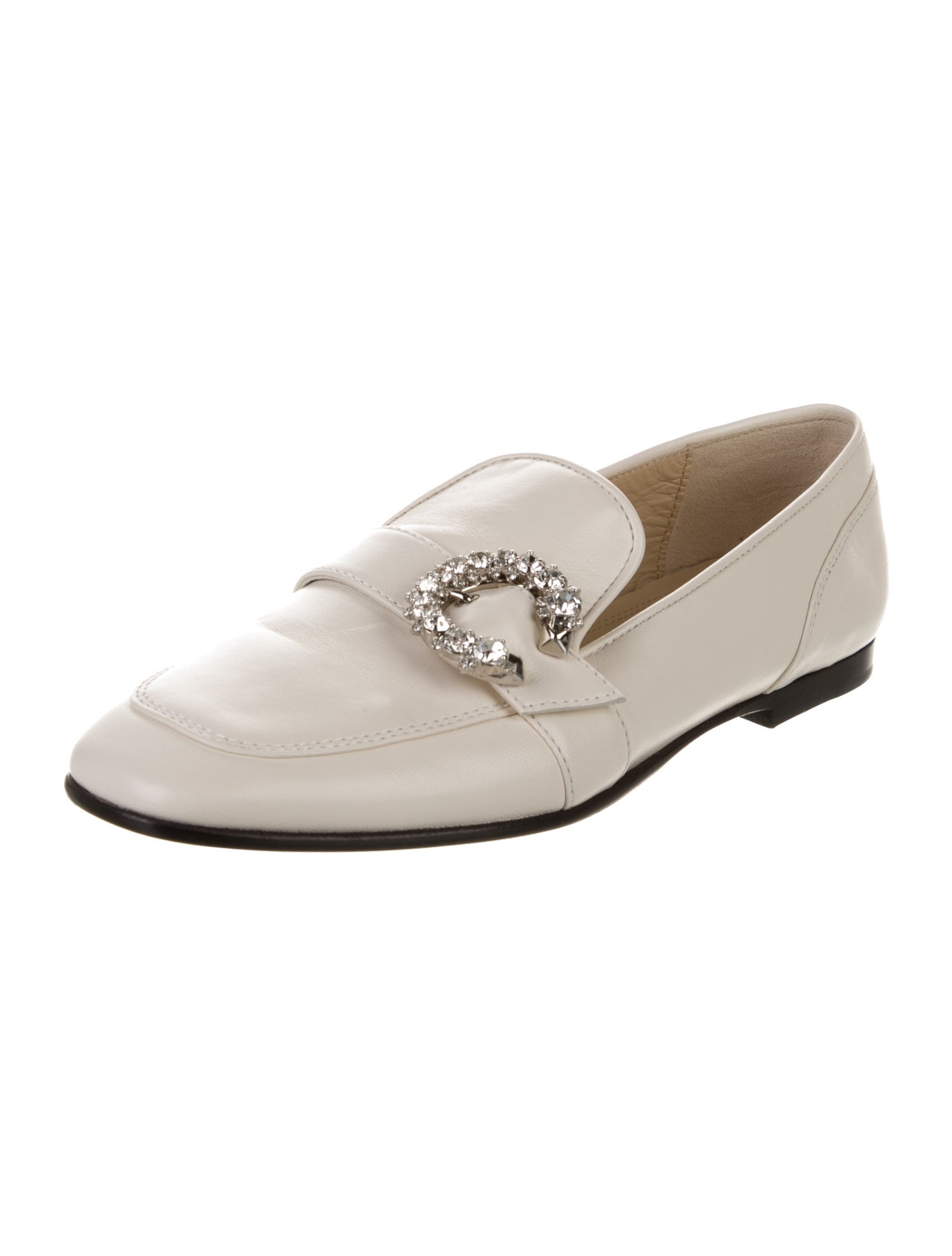 Jimmy Choo Mani Leather Loafers