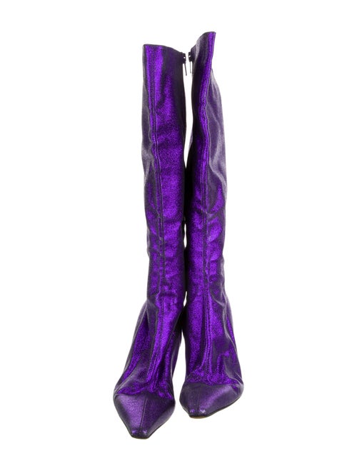 Jimmy Choo Glitter Glitter Accents Boots