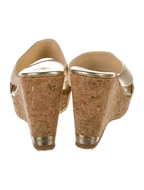 Jimmy Choo Leather Slides