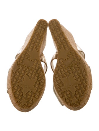 Jimmy Choo Leather Slides