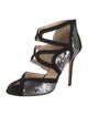 Jimmy Choo Suede Sequin Embellishments Sandals