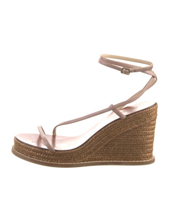 Jimmy Choo Drive 60 Leather Espadrilles