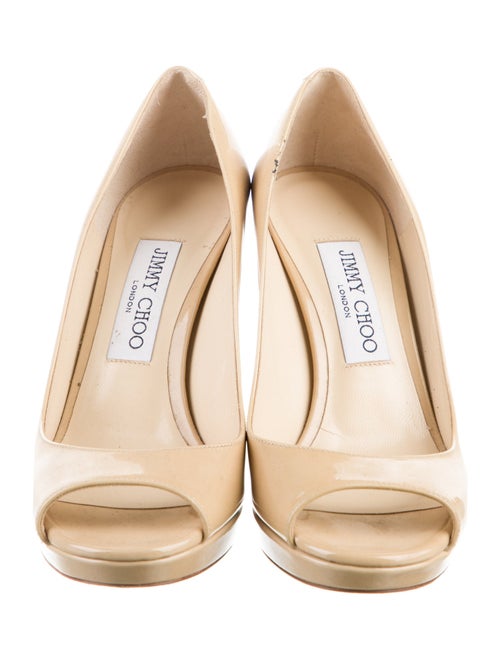 Jimmy Choo Patent Leather Sandals