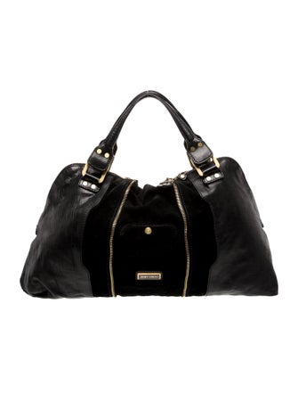 Jimmy Choo Leather Top Handle Bag