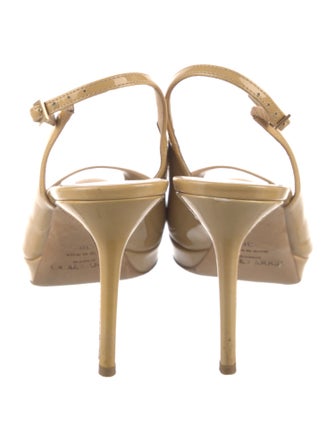 Jimmy Choo Patent Leather Slingback Pumps