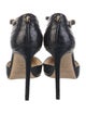 Jimmy Choo Lexica Embossed Leather T-Strap Pumps