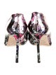 Jimmy Choo Patent Leather Printed Pumps