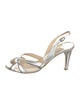 Jimmy Choo Leather Slingback Sandals