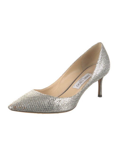 Jimmy Choo Romy Glitter Pumps