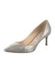 Jimmy Choo Romy Glitter Pumps