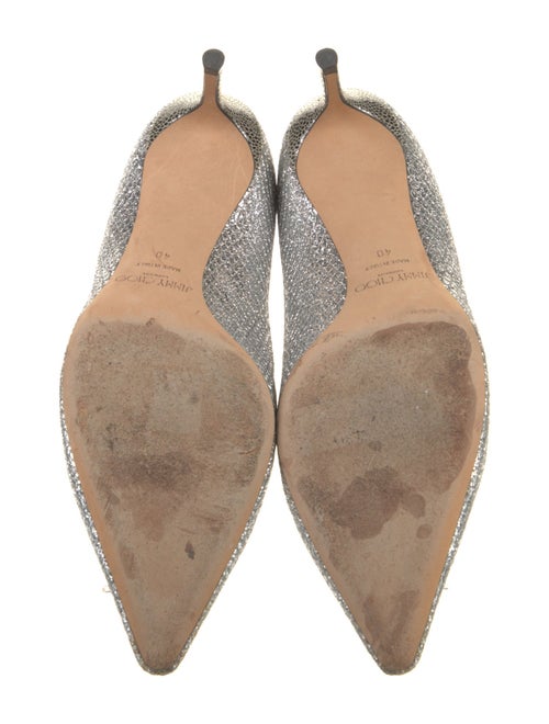 Jimmy Choo Romy Glitter Pumps