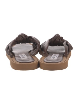 Jimmy Choo Leather Slides