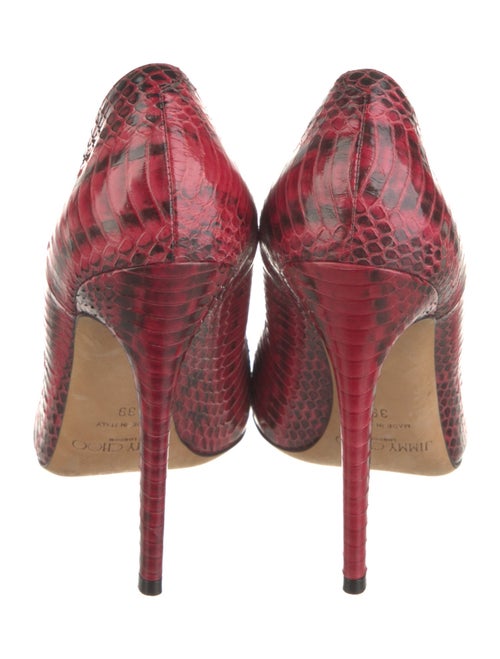 Jimmy Choo Python Animal Print Pumps