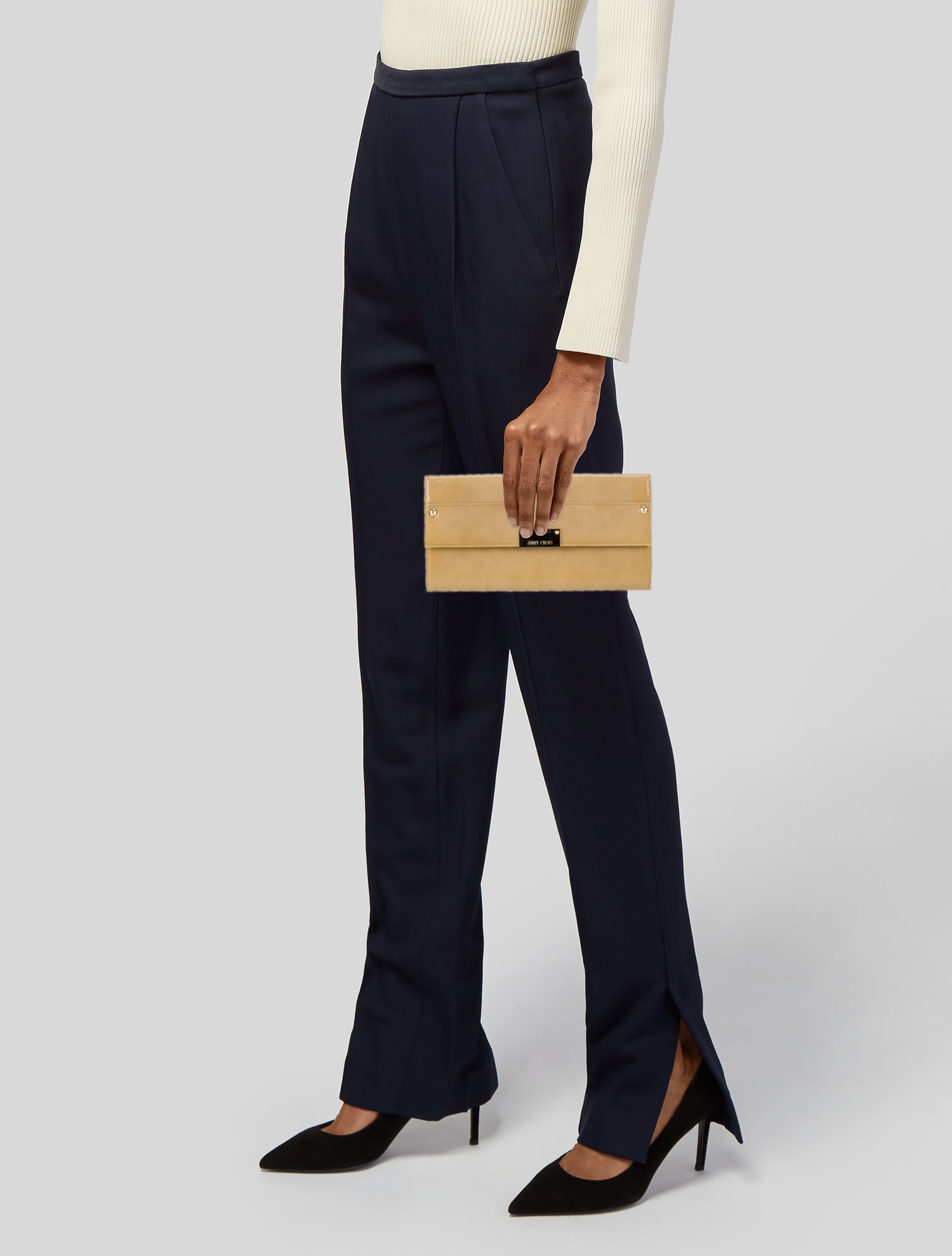 Jimmy Choo Patent Leather Clutch