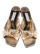 Jimmy Choo Leather Slippers