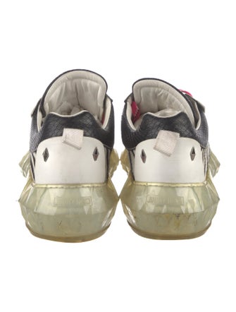 Jimmy Choo Ponyhair Printed Sneakers