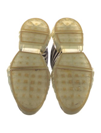 Jimmy Choo Ponyhair Printed Sneakers