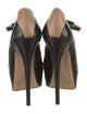 Jimmy Choo Patent Leather Colorblock Pattern Pumps