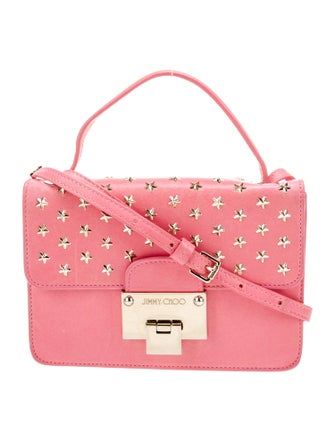 Jimmy Choo Leather Top Handle Bag