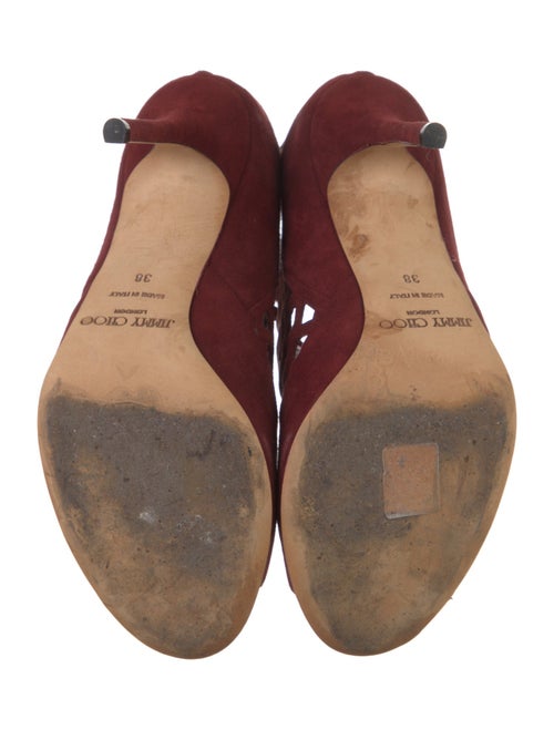 Jimmy Choo Suede Slingback Sandals