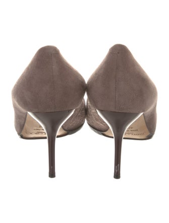 Jimmy Choo Suede Colorblock Pattern Pumps