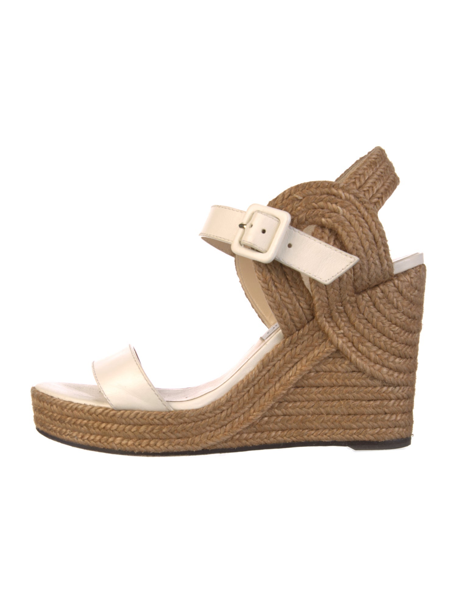 Jimmy Choo Leather Espadrilles