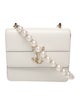 Jimmy Choo Faux Pearl JIMMY CHOO avenue quad xs shoulder bag