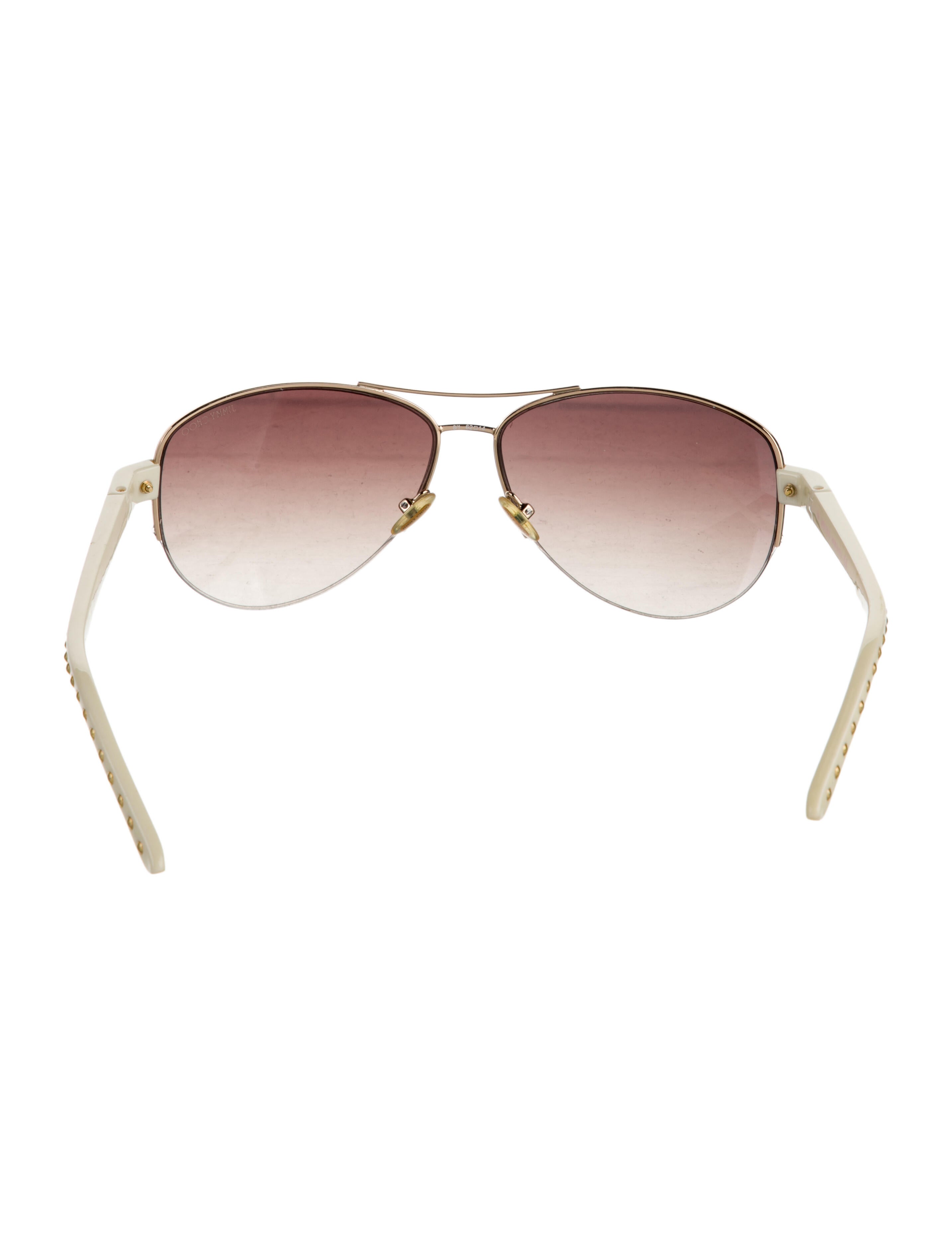 Jimmy Choo Aviator Gradient Sunglasses
