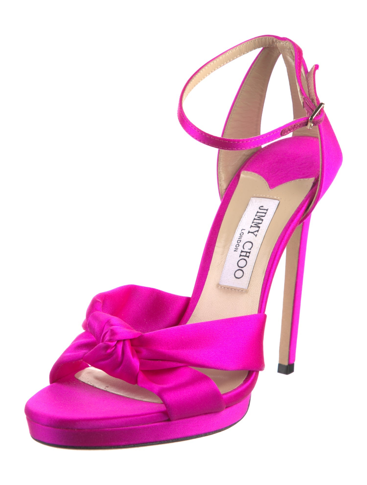 Jimmy Choo Satin Sandals