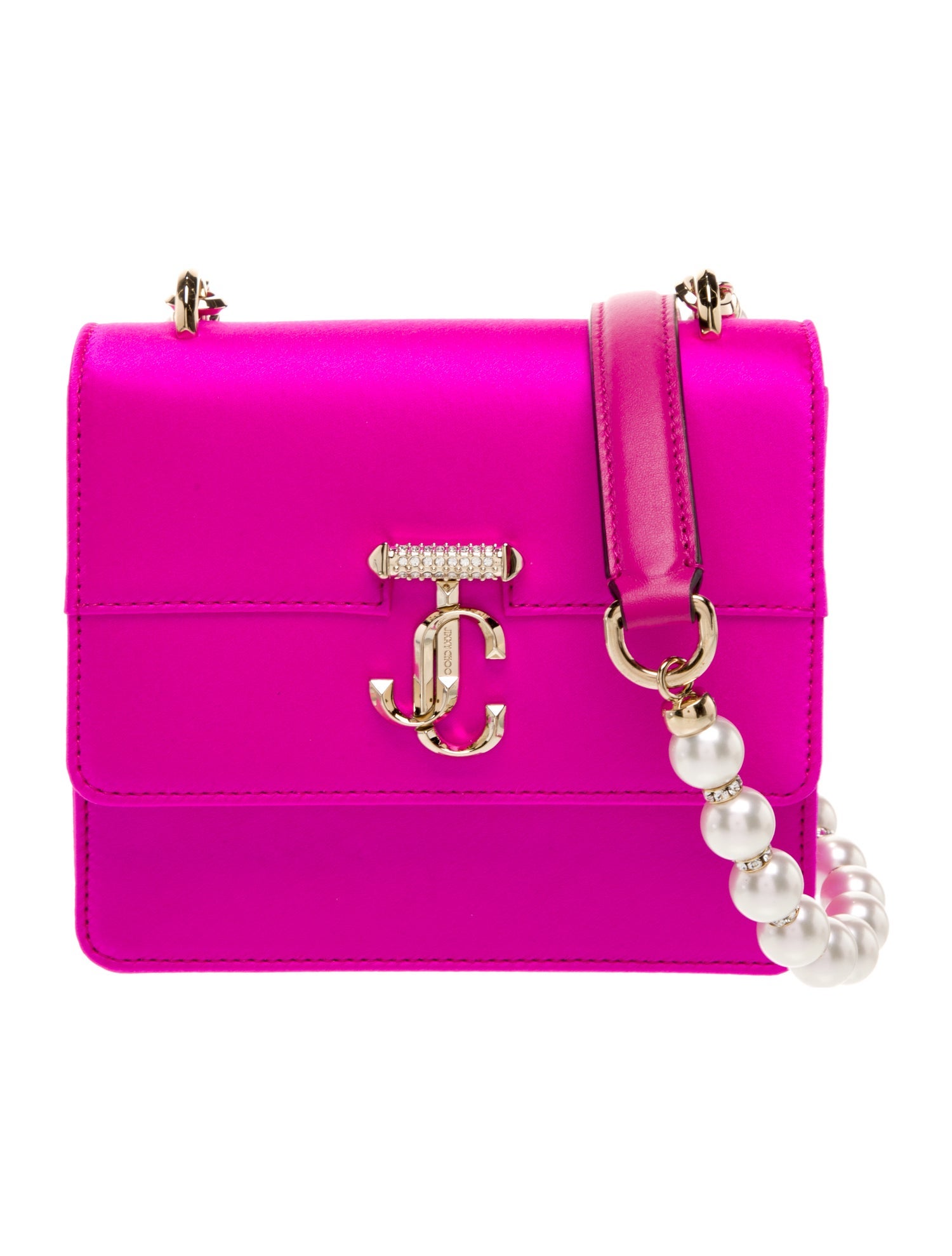 Jimmy Choo Satin Avenue Quad