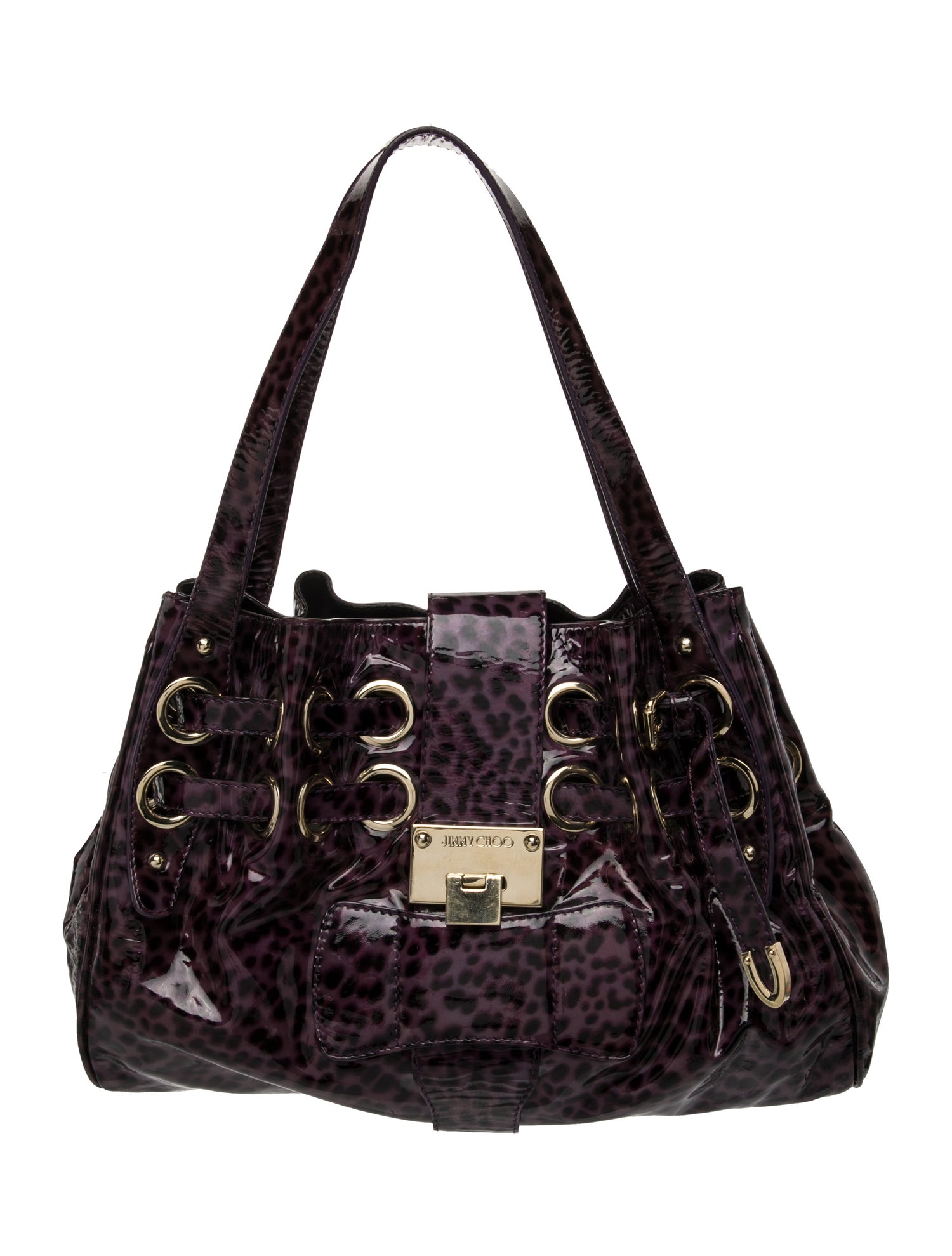 Jimmy Choo Patent Leather Shoulder Bag