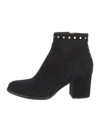 Jimmy Choo Suede Studded Accents Boots