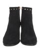 Jimmy Choo Suede Studded Accents Boots