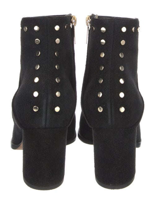 Jimmy Choo Suede Studded Accents Boots