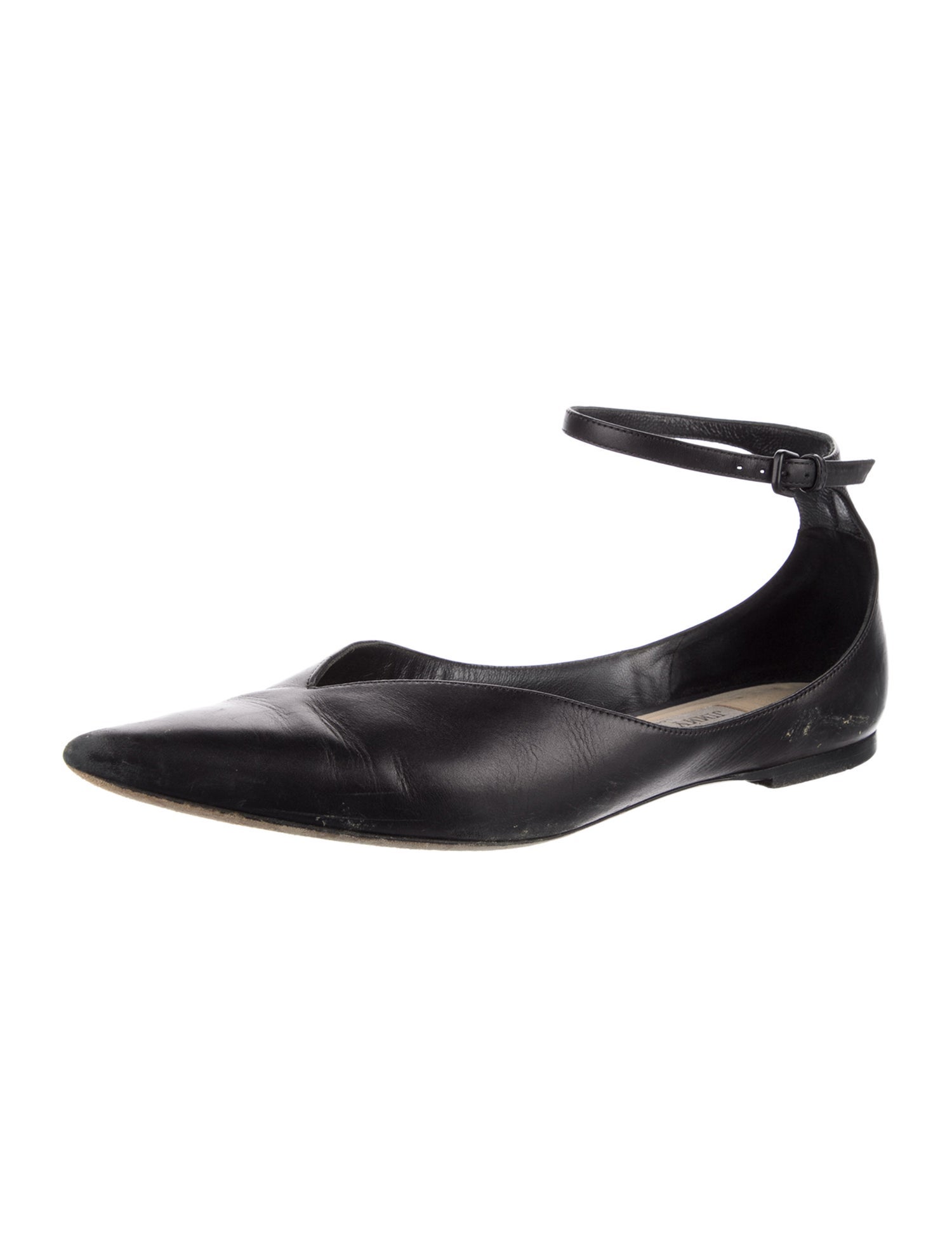 Jimmy Choo Leather Flats