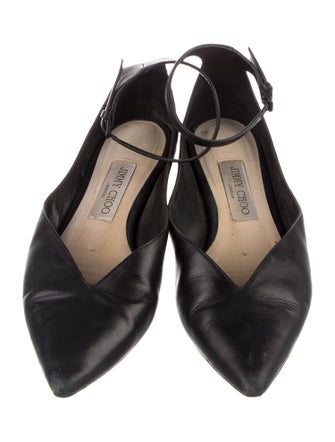 Jimmy Choo Leather Flats