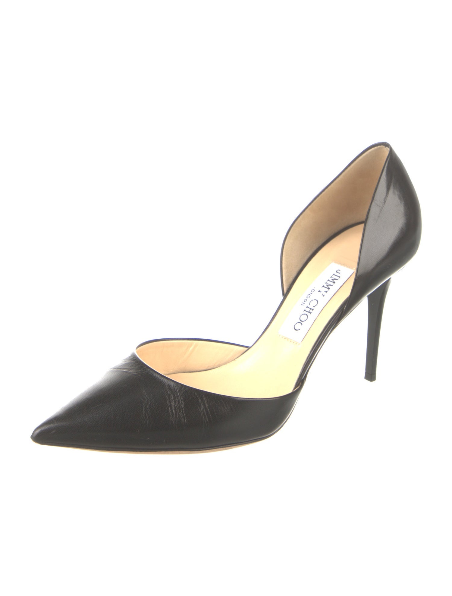 Jimmy Choo Leather D'Orsay Pumps