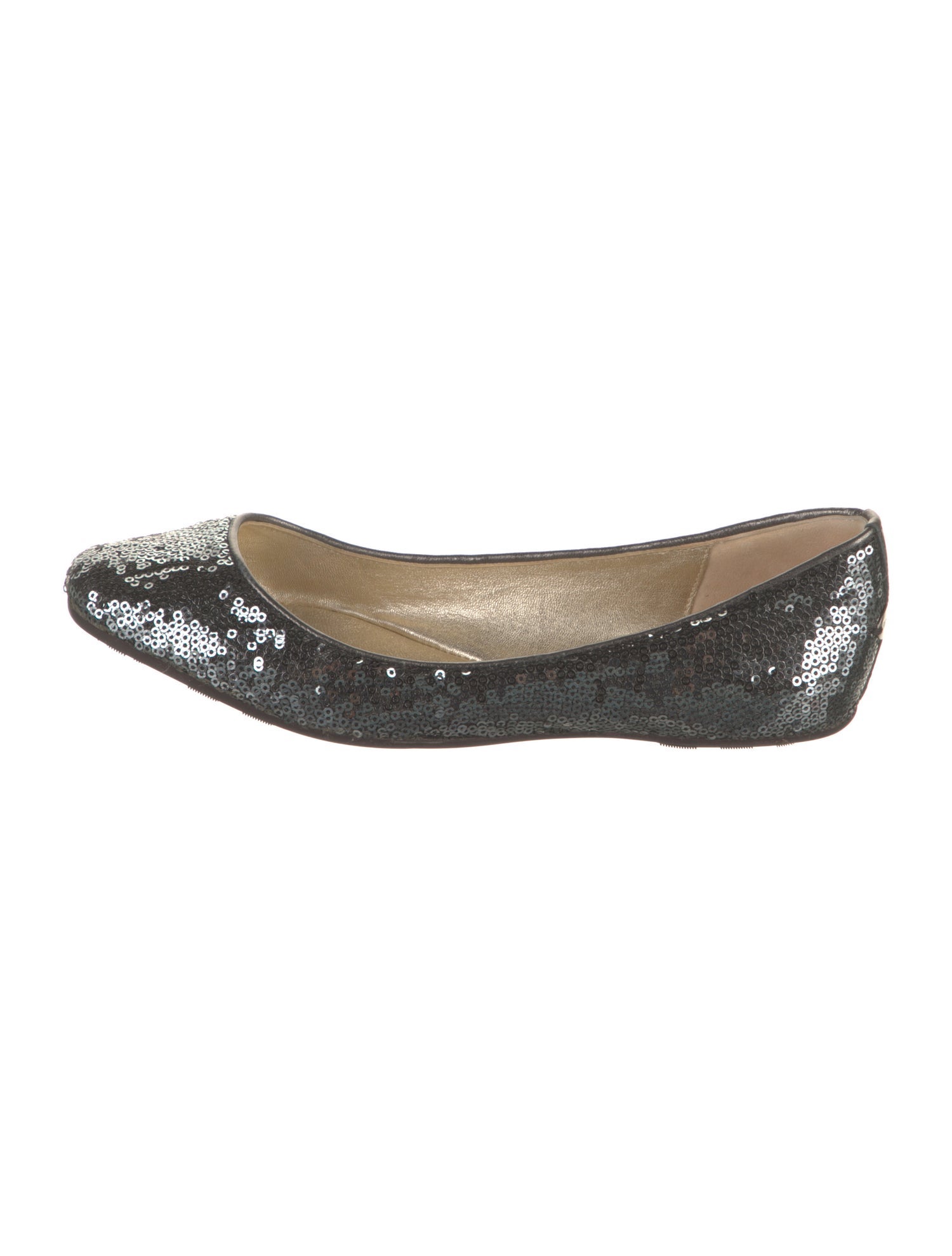 Jimmy Choo Sequins Sequin Embellishments Ballet Flats