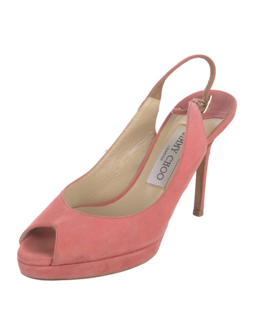 Jimmy Choo Suede Slingback Pumps