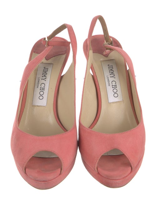 Jimmy Choo Suede Slingback Pumps