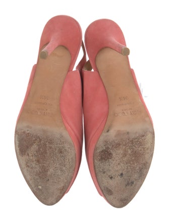 Jimmy Choo Suede Slingback Pumps