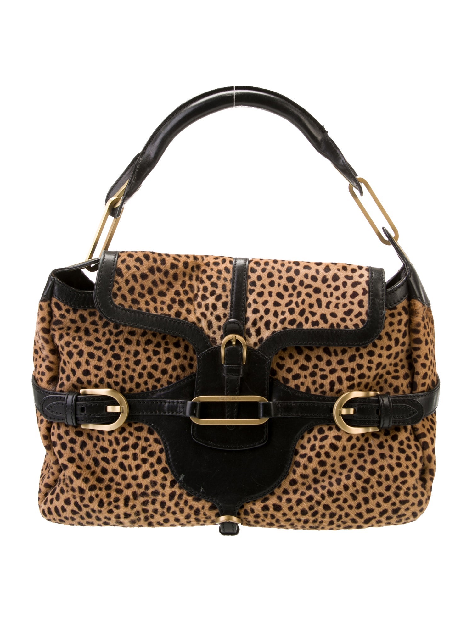 Jimmy Choo Ponyhair Shoulder Bag
