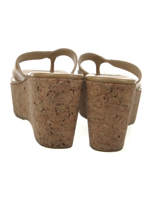 Jimmy Choo Patent Leather Flip Flops