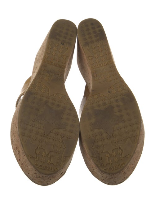 Jimmy Choo Patent Leather Flip Flops